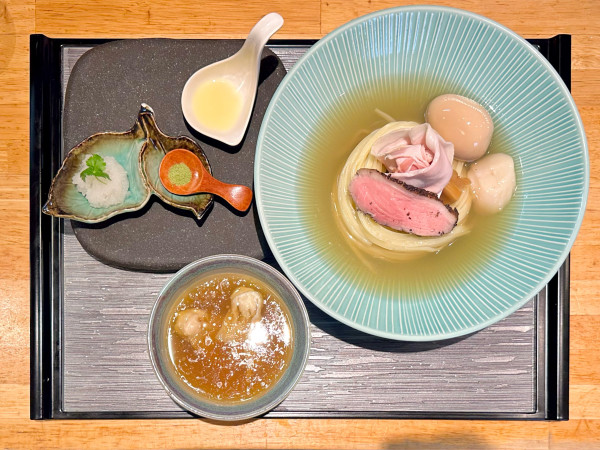 「★特製 帆立柚子塩つけ麺🍜¥1,600」@入鹿(IRUCA)-Tokyo-の写真