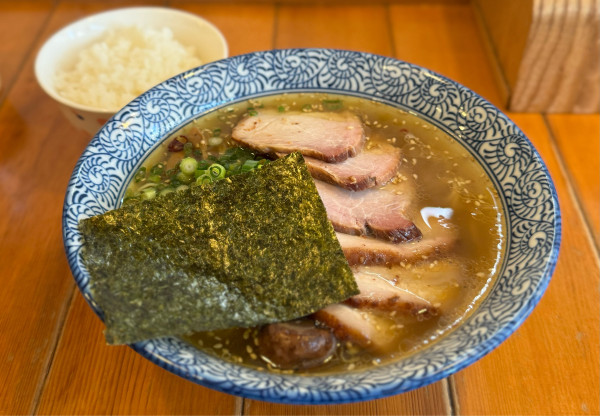 「ちゃーしゅーめん（塩）細麺¥1120、小さいごはん¥120」@らーめん森や。の写真