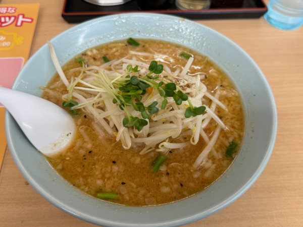 「みそらーめん」@くるまやラーメン 箕輪店の写真