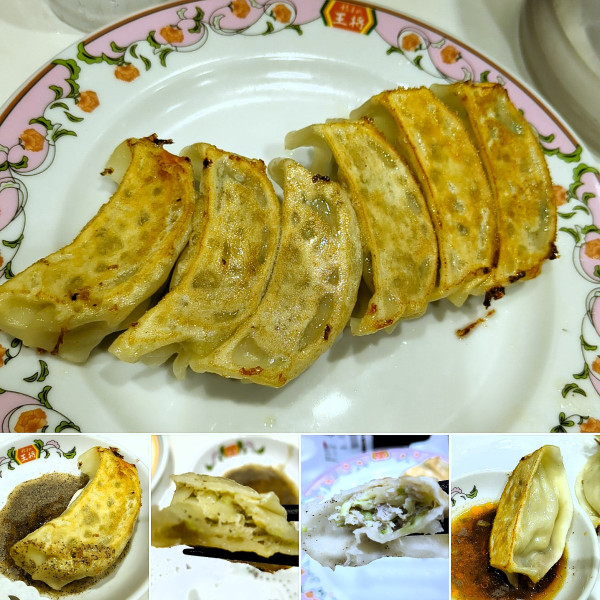 「にんにく激増し餃子(6個)　363円」@餃子の王将 御徒町駅南口店の写真