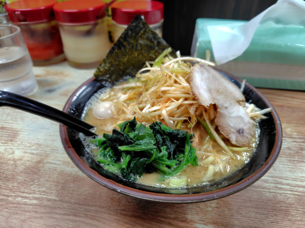 「ネギラーメン(醤油)¥1000」@横浜家系ラーメン らっち家の写真