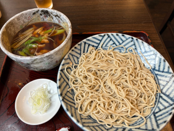 「【秋限定】肉しめじ 960円」@そば処 尾張屋の写真