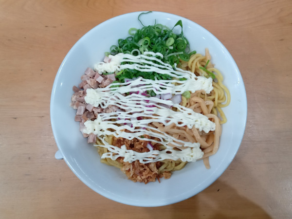 「京都ラーメン特製まぜそば(醤油)」@京都ラーメン森井 白楽店の写真