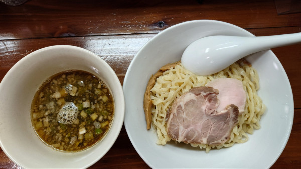 「つけ麺　並　醤油　900円」@無化調煮干しらぁ麺 誠実の写真