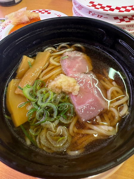 「長岡生姜醤油ラーメン」@スシロー 烏山店の写真