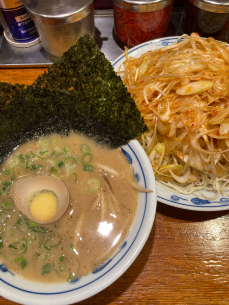 「とんこつつけめん、大盛り」@らあめん 渋英の写真