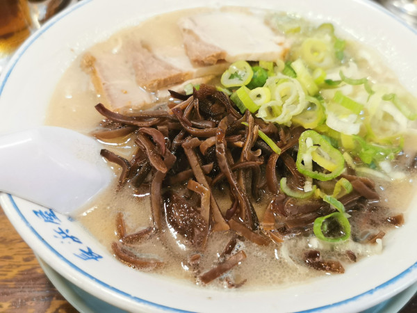 「ラーメン」@元祖長浜屋台らーめん 一心亭 郡山分店の写真