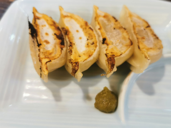 「餃子」@元祖長浜屋台らーめん 一心亭 郡山分店の写真