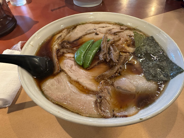 「チャーシューメン大盛」@らーめん ヒグマ 塩沢店の写真
