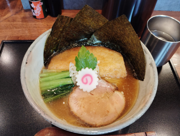 「中華蕎麦　　　1000円　クーポン海苔」@中華蕎麦 きつねの写真