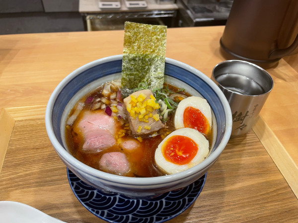 「特製熟成醤油の中華そば」@中華そば 樹々の写真