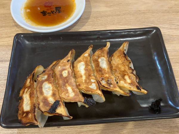 「黄金半チャーハン餃子定食530円他」@ラーメンまこと屋 松戸五香店の写真