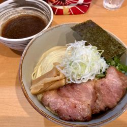 鰹と煮干しの醤油つけ麺　大盛