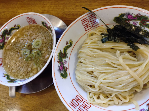 「背脂煮干しもり中華、大盛」@背脂煮干中華そば 我武者羅 初台店の写真