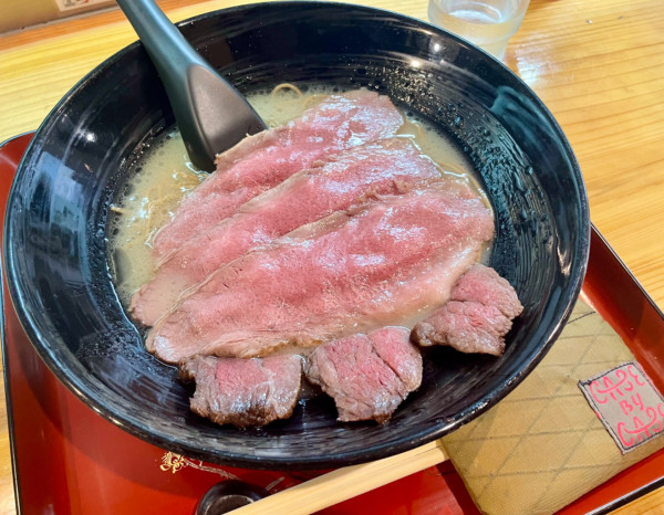 「ローストビーフラーメン竹」@ラーメン 道玄の写真