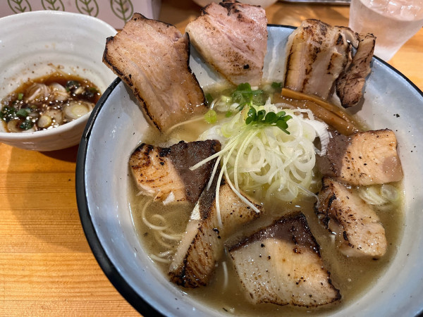 「鰤チャーシュー麺(塩)」@めんや 正明の写真