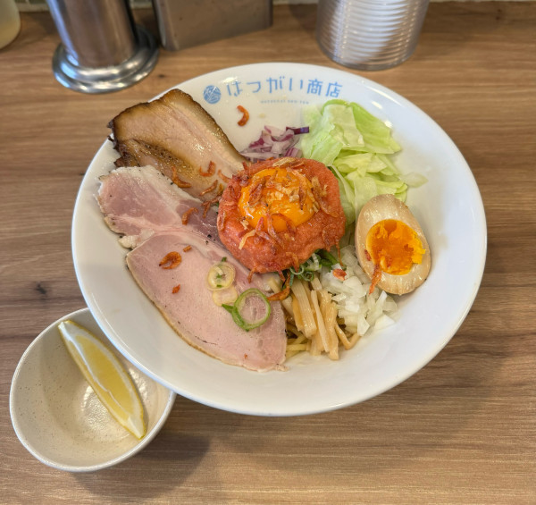 「【限定】明太まぜそば」@はつがい商店の写真