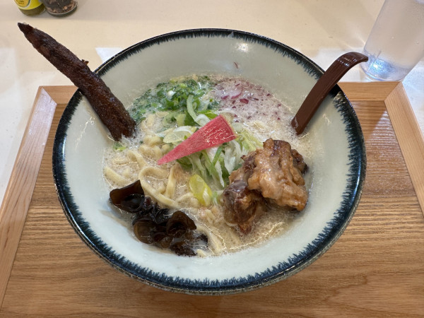 「貝出汁そば（並盛・150g）1,050円」@キセキ 北谷店の写真