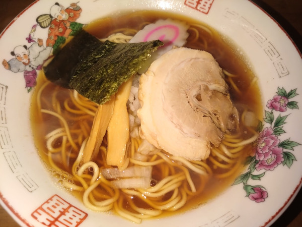 「にぼしラーメン」@ひかり食堂の写真