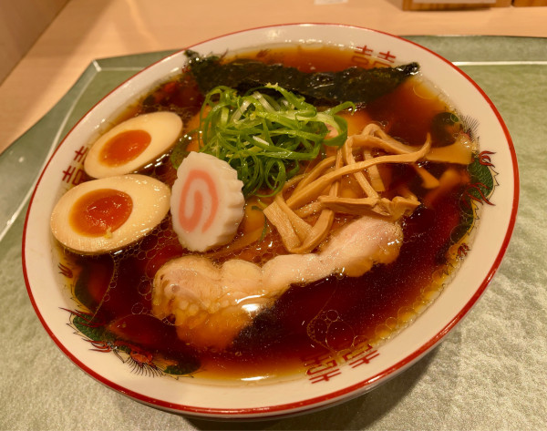「特製極太手揉み魚介らぁ麺」@らぁ麺 花萌葱の写真