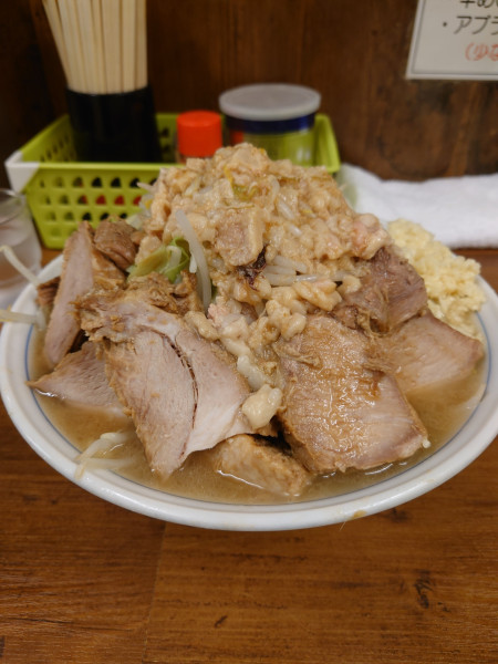「大豚   全部」@ラーメン二郎 品川店の写真