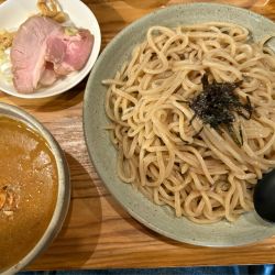 渡ガニのつけ麺(大盛)