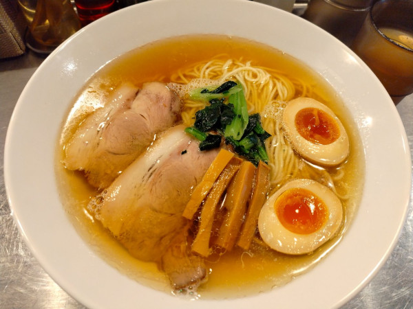 「どろたま金色煮干中華そば」@麺屋 愛心 TOKYO 町屋店の写真