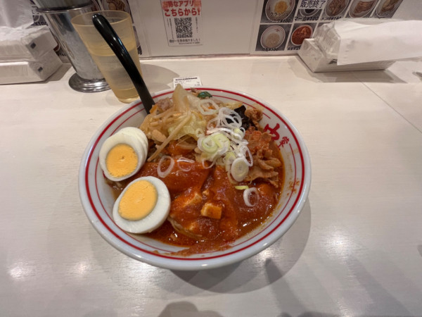 「五目蒙古タンメン」@蒙古タンメン 中本 高田馬場店の写真