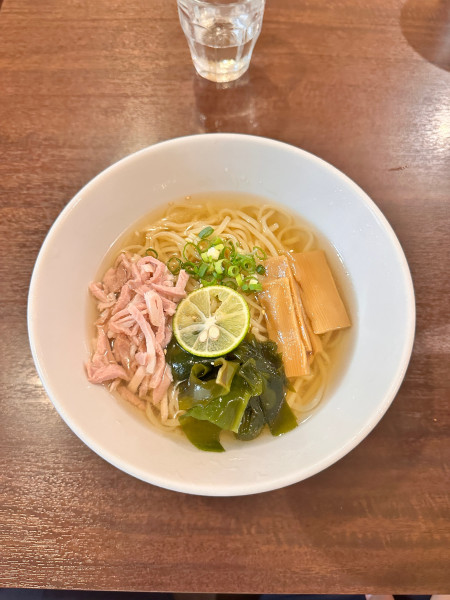 「冷やしイリコそば」@中華そば いぶきの写真