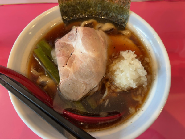 「戦慄の煮干上湯らぁ麺(醤油太麺)」@ハイデンコッコFACTORY 戦慄のワコマチカの写真