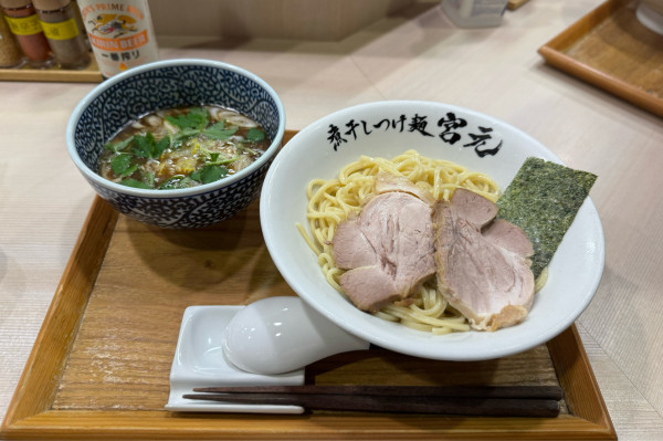 「【限定】節つけ麺（塩）¥1050」@煮干しつけ麺 宮元の写真