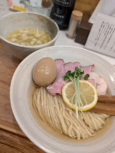 「特製昆布水つけ麺 塩」@RAMEN TSUKEMEN YAMATOの写真