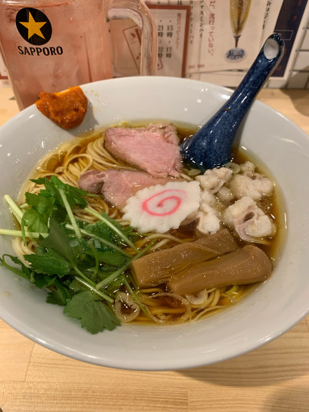 「淡麗醤油ラーメン」@大衆酒場2.0とぽす エキュート横浜の写真