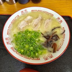 博多塩とんこつラーメンカタメ
