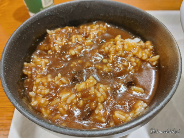 「ミニカレー丼（450円）」@関越道 越後川口SA（下） スナックコーナーの写真