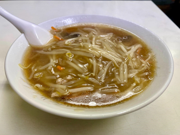 「キリン一番搾り大瓶 ギョーザ → もやしそば」@宝龍の写真