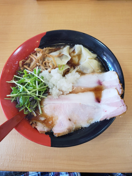 「ワンタン麺」@中華そば 加トちゃんラーメンの写真