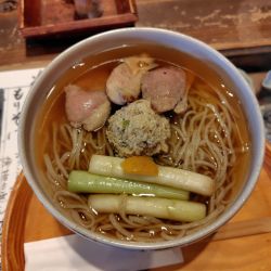 鴨なんそば1500円