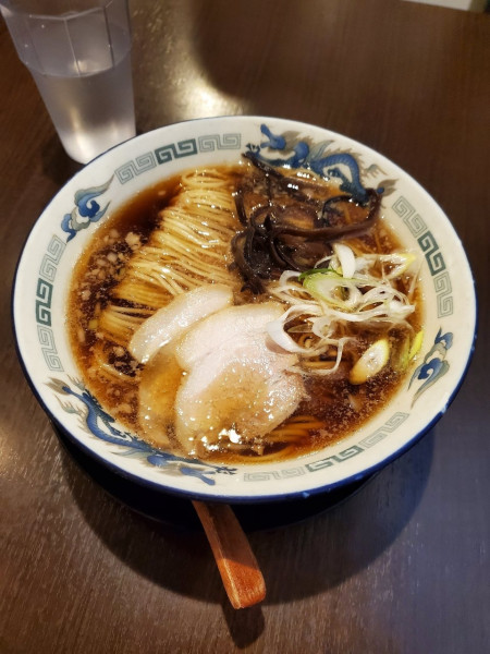 「朝ラーメン@600」@らーめん直方串王の写真
