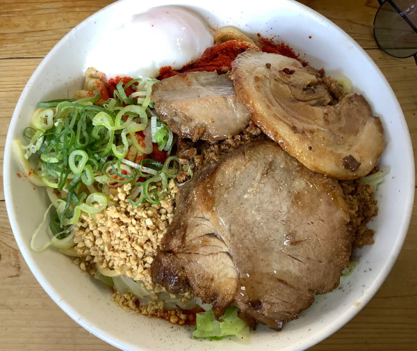 「特製汁なし担々麺」@自家製麺 てんかの写真