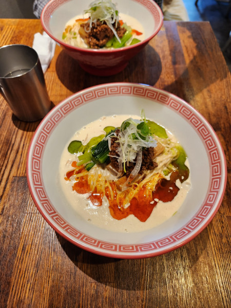 「限定　二色担々麺」@セキレイ 〜NIBOSHI no D5〜の写真