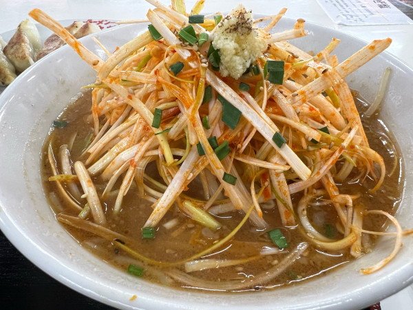 「ネギ味噌ラーメン」@ラーメンガキ大将 谷田部店の写真