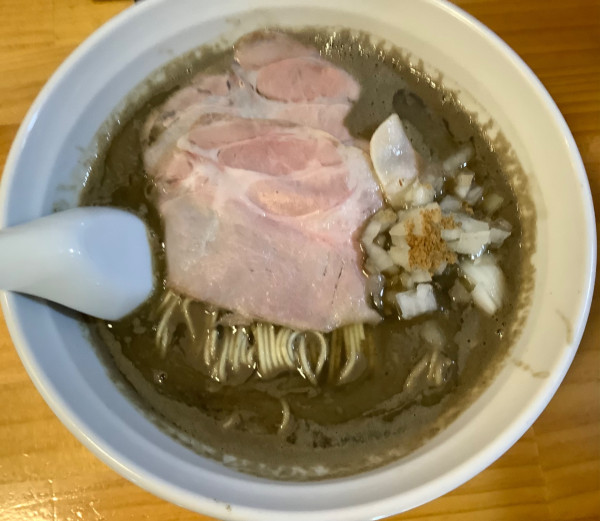 「[限定]鬼ニボプレッソ」@煮干らーめん 紫乱の写真