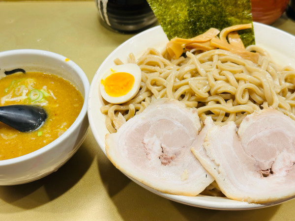 「つけ麺 カレー 1,050円」@超ごってり麺 ごっつ 亀戸本店の写真