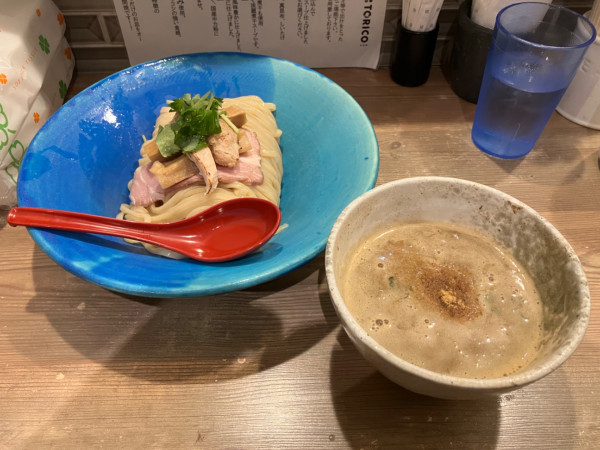 「濃厚魚介つけ麺 1080円」@中華そば TORICOの写真