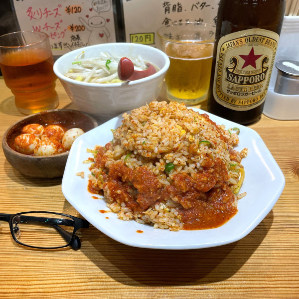 「チンピラチャーハン」@味噌麺処 花道庵 北参道店の写真