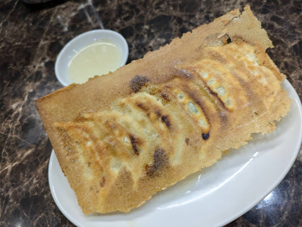 「羽根付き餃子」@めんめんの写真