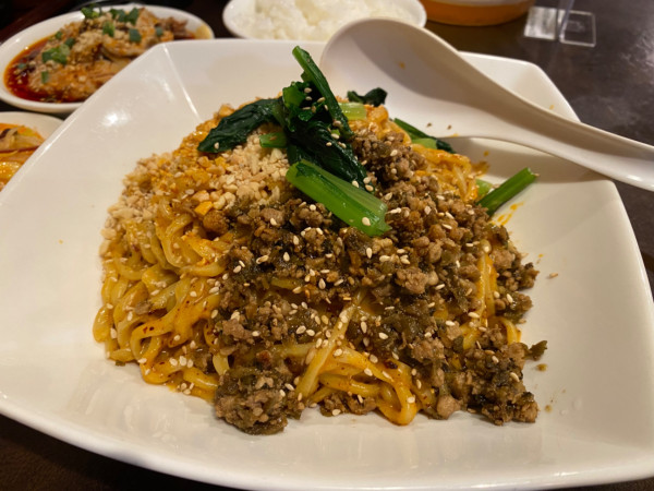 「汁なし担々麺」@中国家庭菜 湧の台所の写真