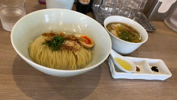 「特製しじみ昆布水つけ麺  ¥1,500」@中華そば 和渦 TOKYOの写真
