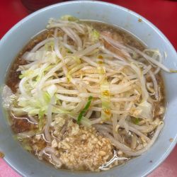 麺少なめ にんにくからめ